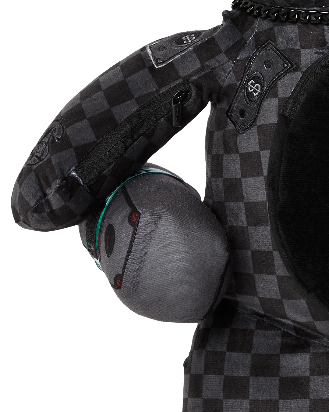 'WHAT THE BEEP' SHARK MONEYBEAR TEDDYBEAR BACKPACK - Image 12
