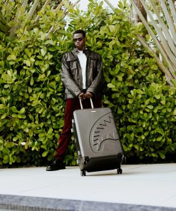 Alternative view of REALITY CHECK SHARKITECTURE FULL-SIZE JETBLACK LUGGAGE (GOLD HARDWARE)
