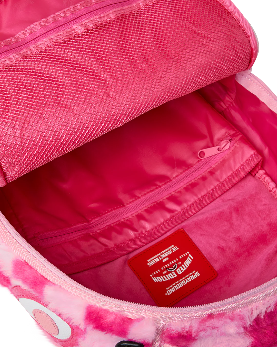 FURZILLA SHARK (PINK CHECK) BACKPACK - Image 13