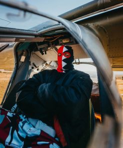 Alternative view of VERTICAL SHARK SKI MASK