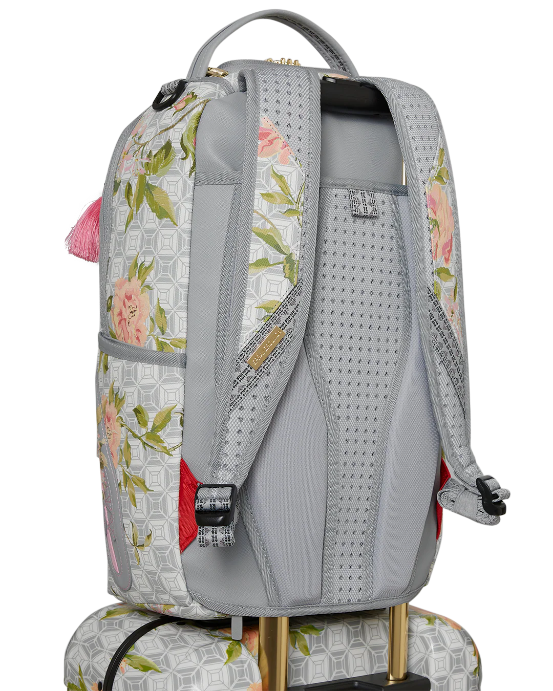 A.I. AFRICAN INTELLIGENCE ELEGANT ENERGY SHARKITECTURE CARRY-ON LUGGAGE - SANDFLOWER COLLAB - Image 3