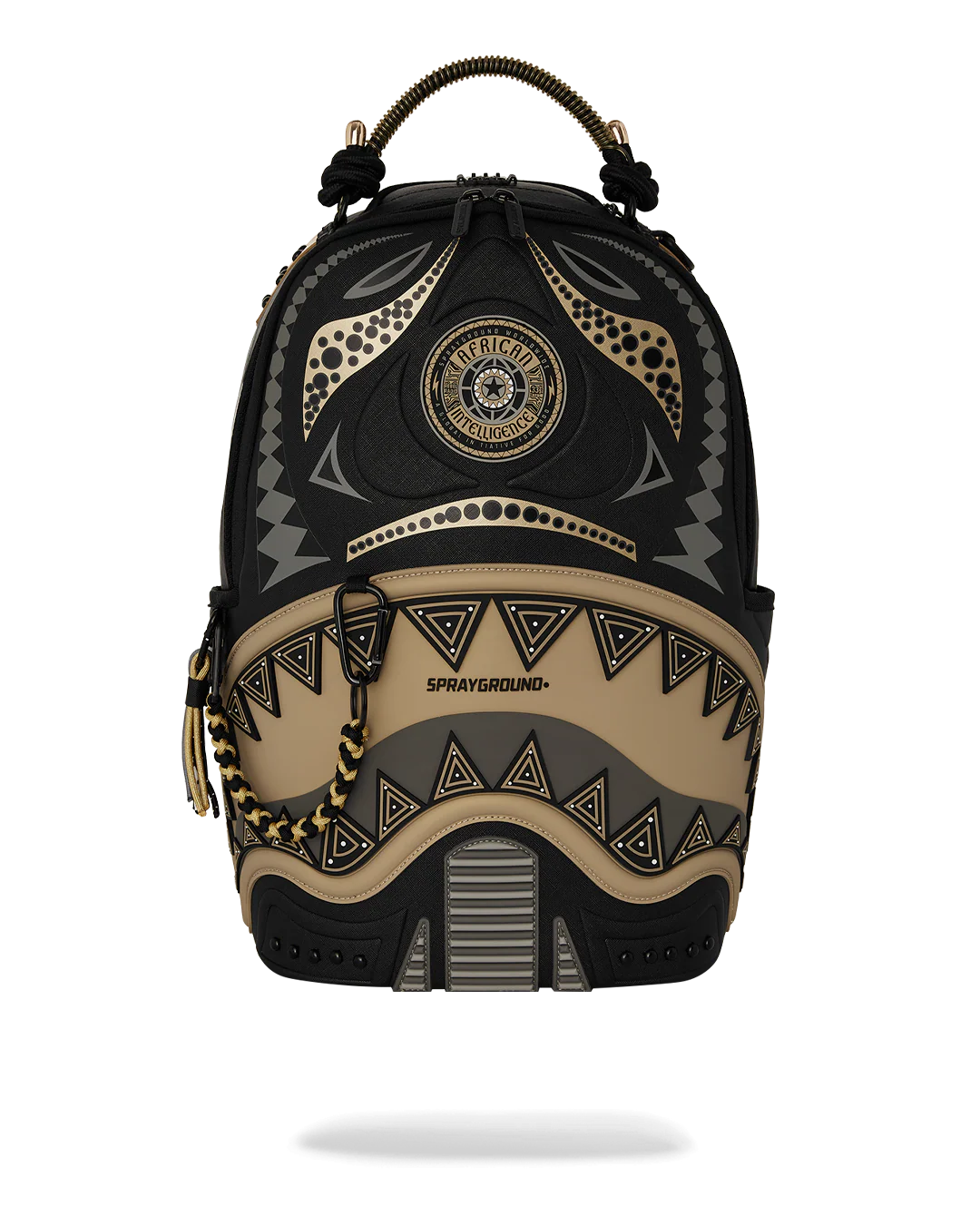 A.I. AFRICAN INTELLIGENCE SHARKS OF THE GOLD OCEAN BACKPACK - SANDFLOWER COLLAB