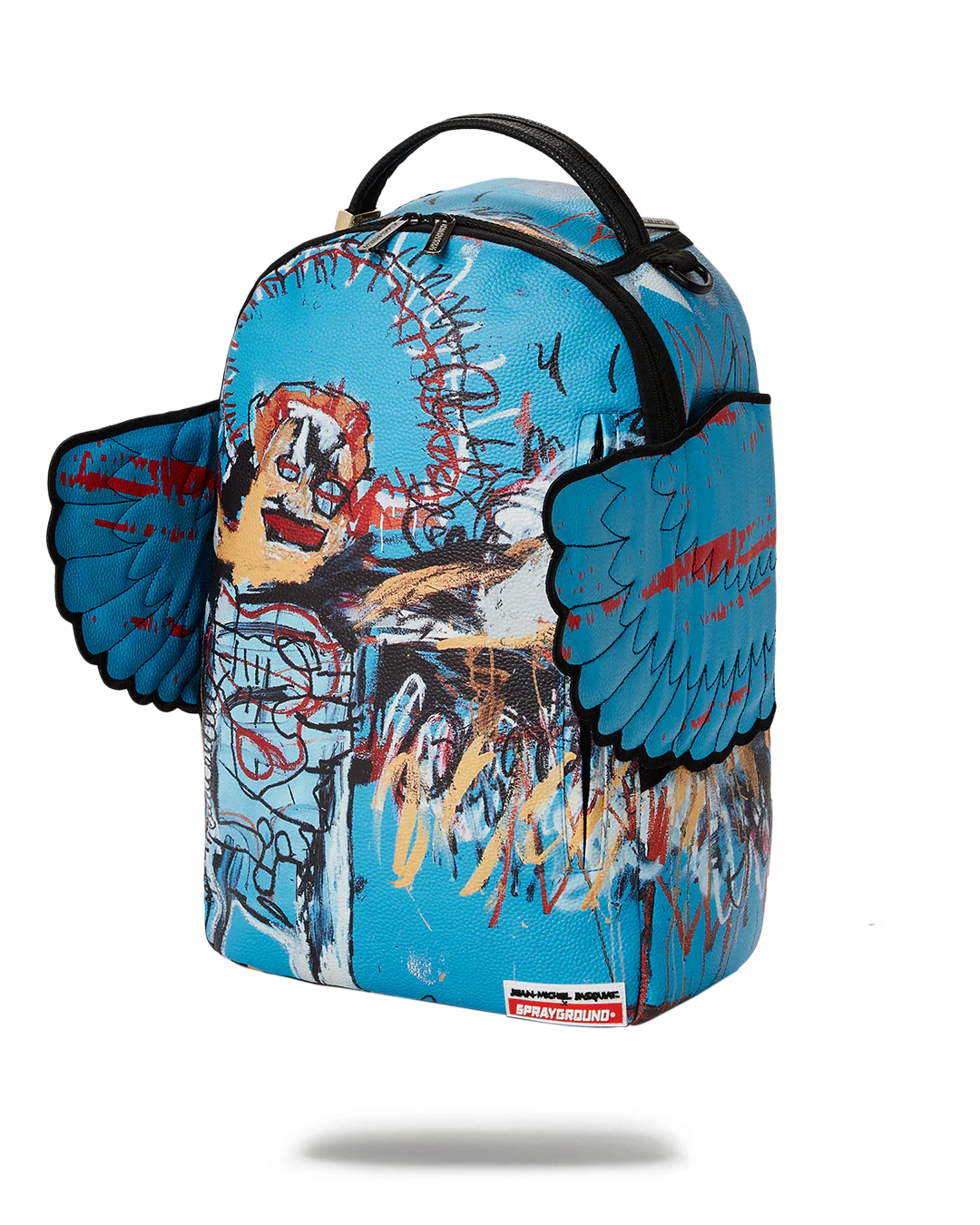 OFFICIAL BASQUIAT UNTITLED (FALLEN ANGEL) 1981 WING BACKPACK (DLXV) - Image 7