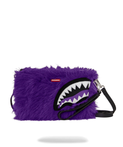 FURZILLA SHARK (PURP) CROSSOVER CLUTCH