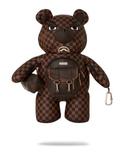 CHECKMATE ROYALE MONEYBEAR TEDDYBEAR BACKPACK