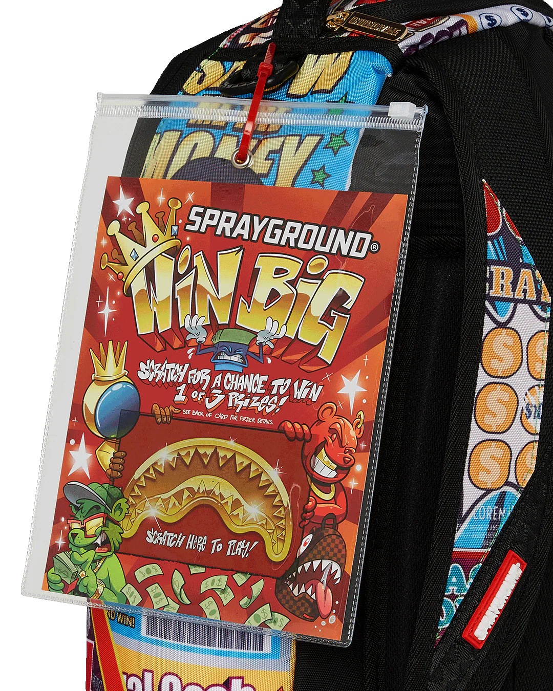 BIG MONEY BIG MONEY BACKPACK (COMES WITH SCRATCH OFF PLAYING CARD) - Image 21