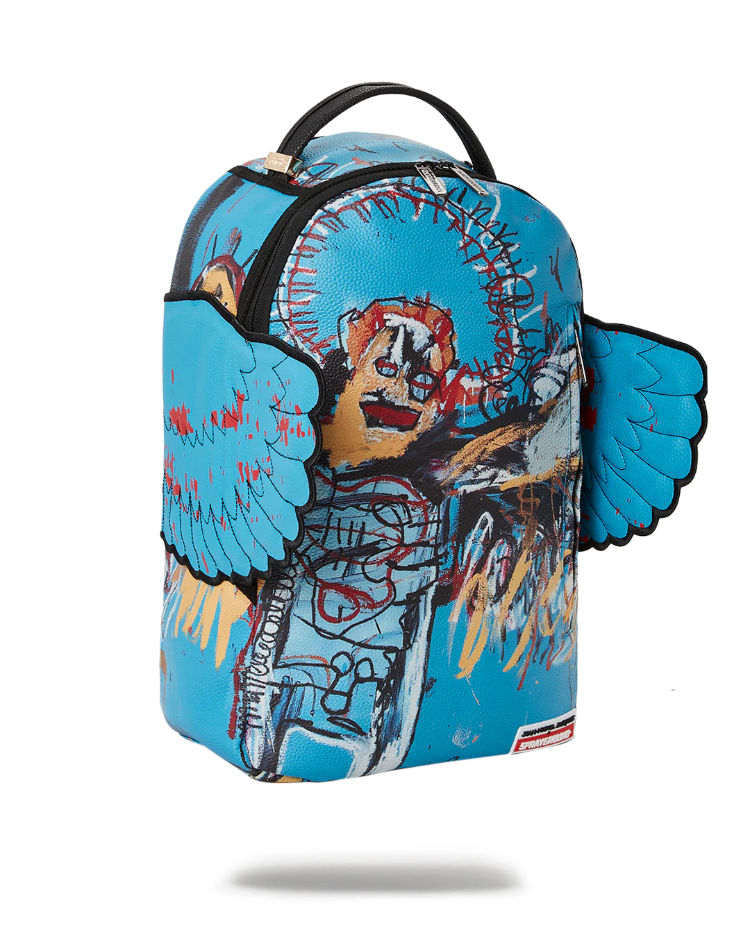 OFFICIAL BASQUIAT UNTITLED (FALLEN ANGEL) 1981 WING BACKPACK (DLXV) - Image 3