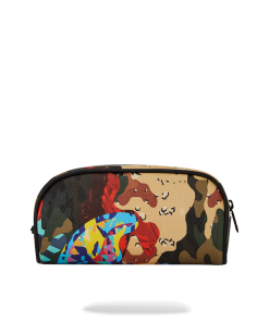 SLICED AND DICED CAMO POUCH