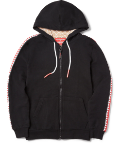 SHARKTRACK SPUCCI ZIPUP HOODIE (BLACK)