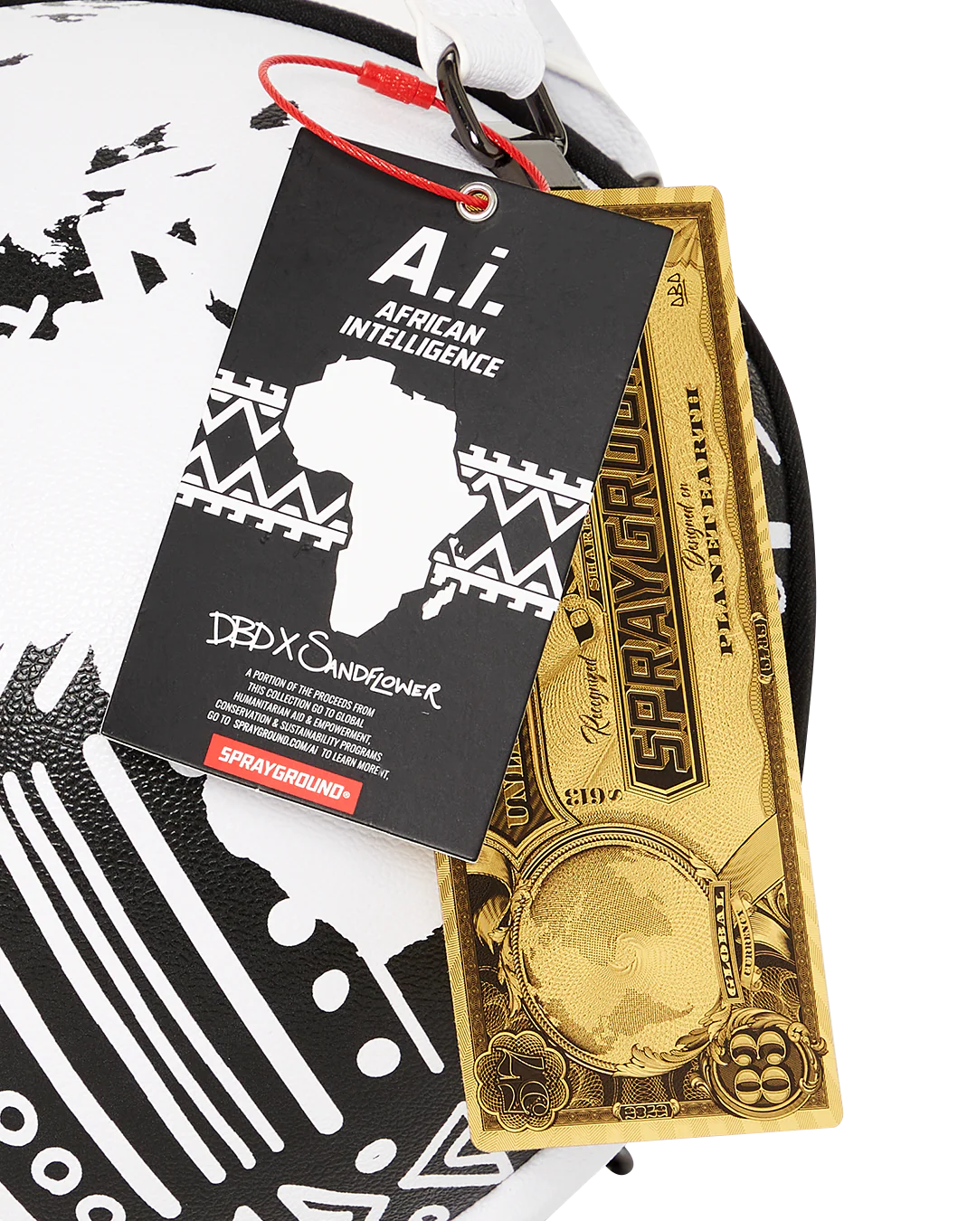A.I.8 AFRICAN INTELLIGENCE - ORIGIN STORY GLOBE BAG - Image 16