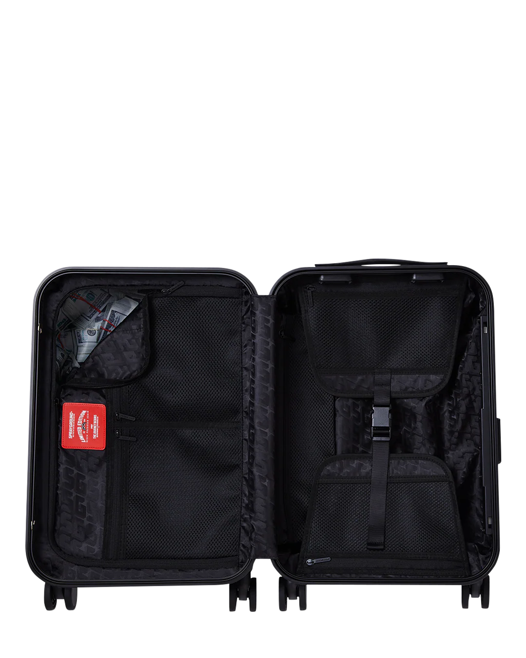 REALITY CHECK SHARKITECTURE CARRY-ON JETBLACK LUGGAGE (GOLD HARDWARE) - Image 12