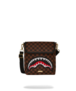SAWTOOTH SHARKS IN PARIS MESSENGER SLING
