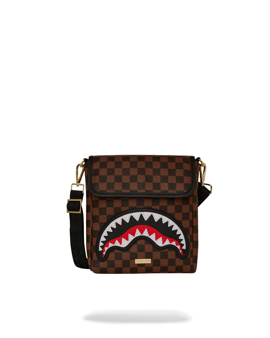 SAWTOOTH SHARKS IN PARIS MESSENGER SLING