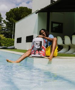 Alternative view of SPONGEBOB STENCIL WALL DLXR BACKPACK