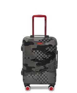 3AM NEVER SLEEP SHARKITECTURE HARDSHELL CARRY-ON LUGGAGE