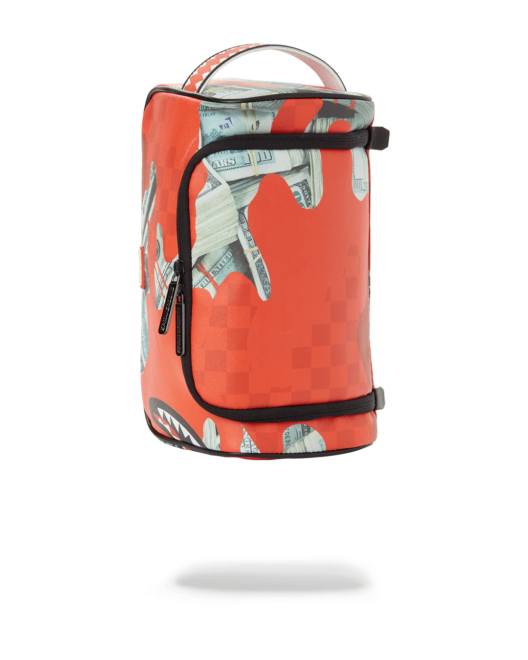 MONEY CAMO (RED) TOILETRY BAG - Image 4