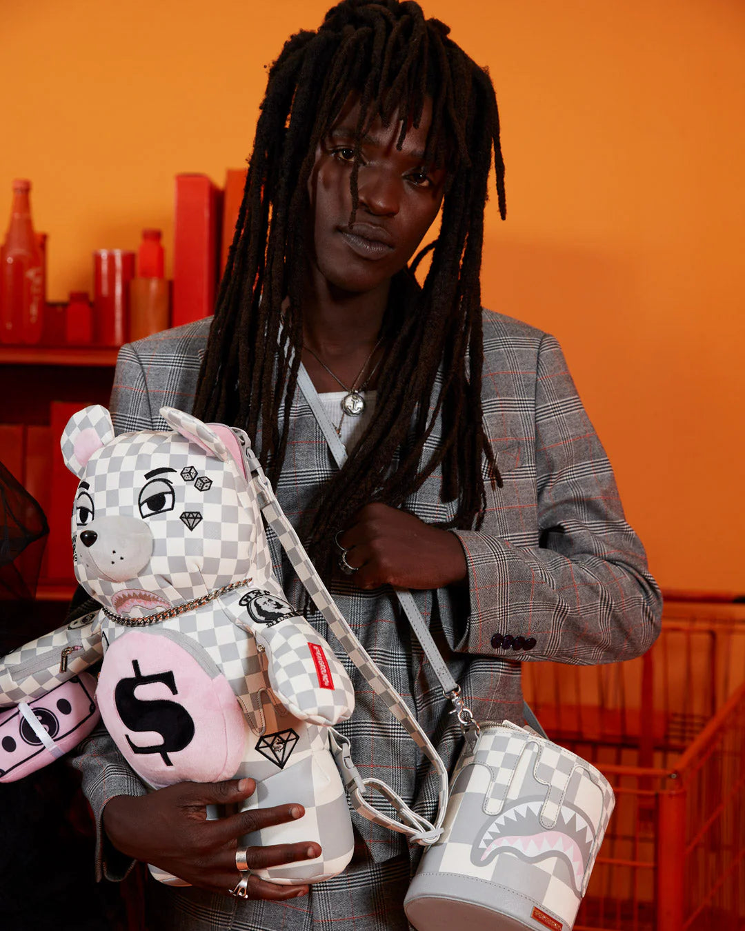 XTC LA PALAIS MEDIUM MONEYBEAR TEDDYBEAR BACKPACK - Image 8