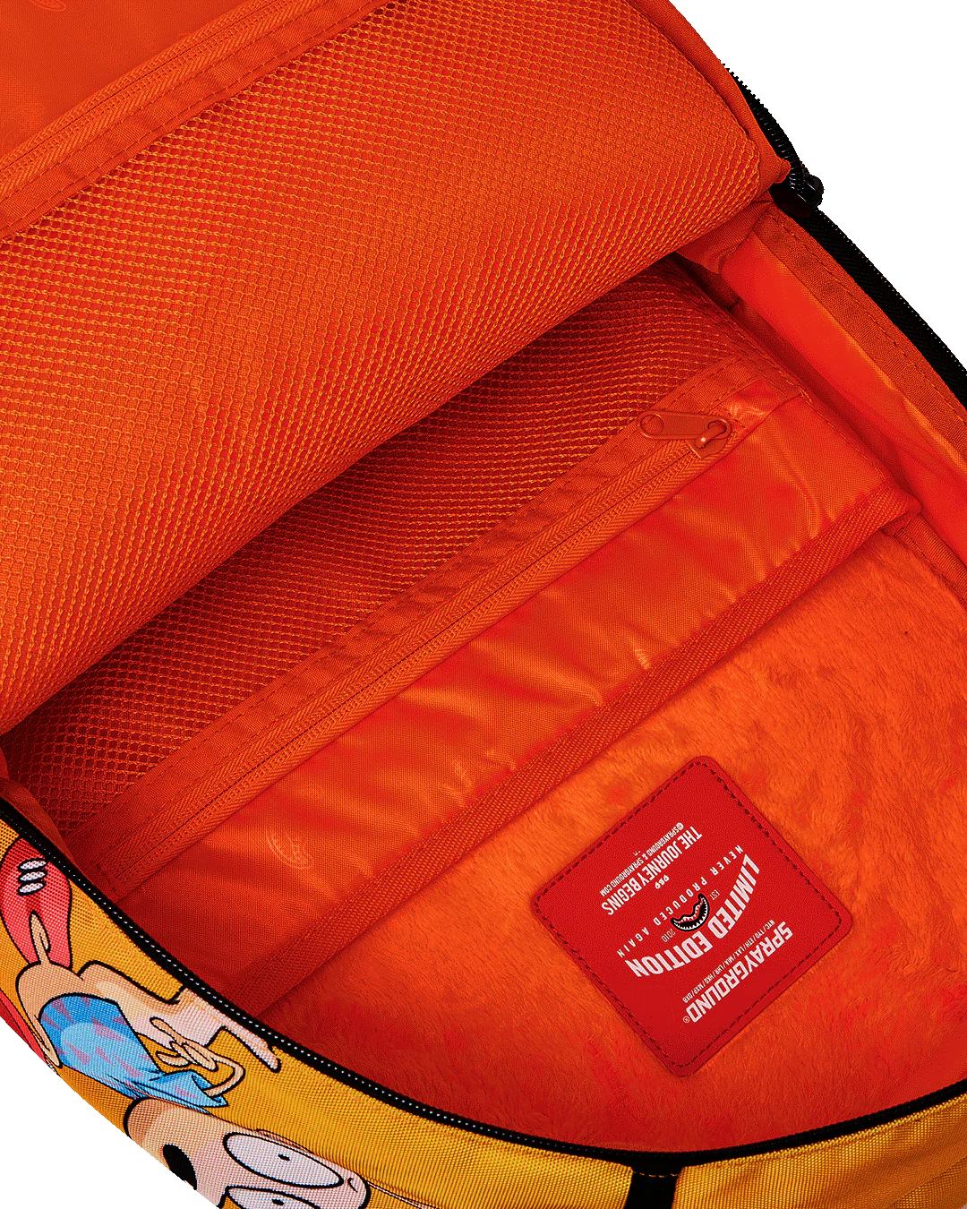 90s NICK CAT DOG SHARK MOUTH DLXSR BACKPACK - Image 7