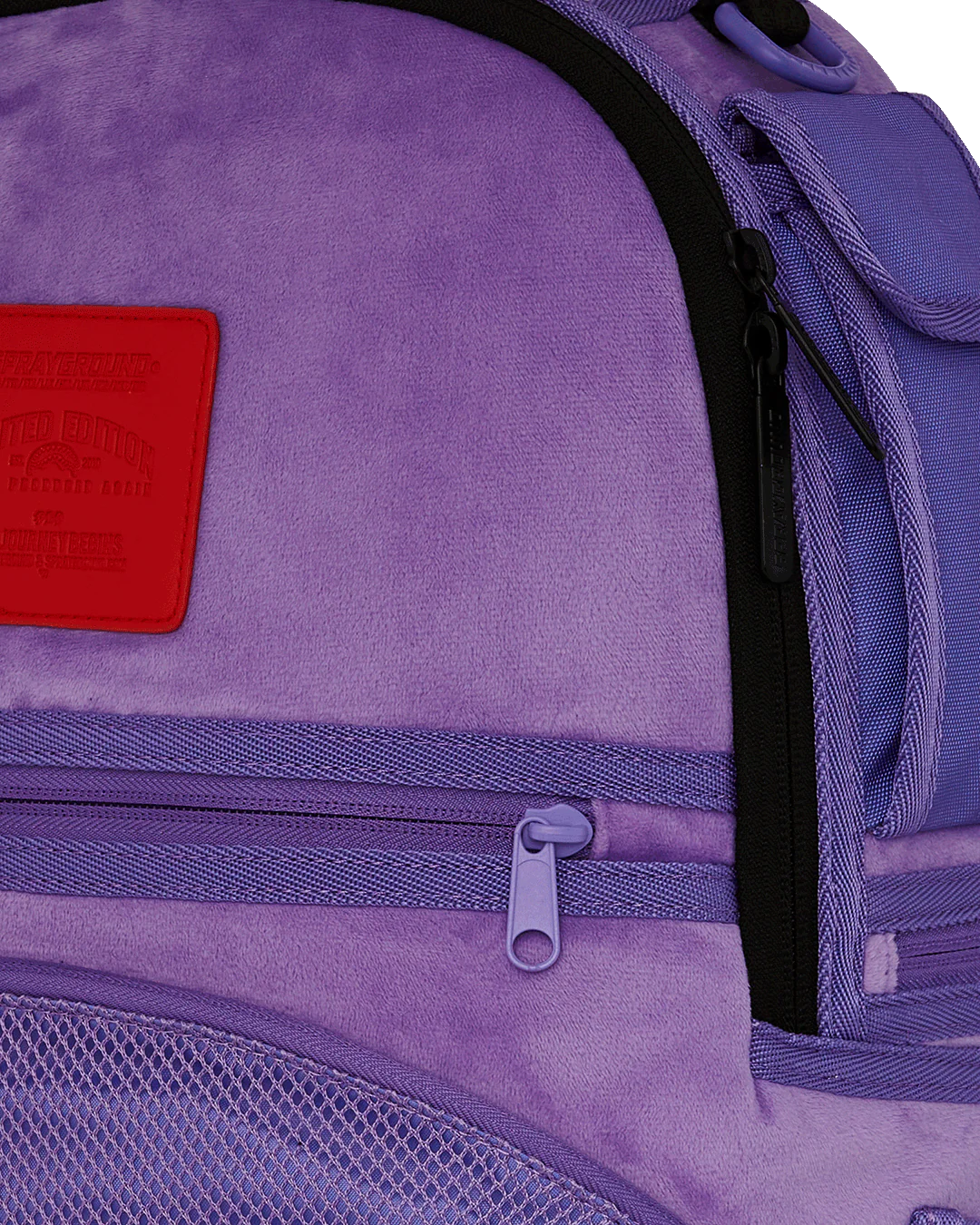 NOOO WAY!!! A REVERSIBLE BACKPACK - PURPLE VELOUR TO OG SHARKS IN PARIS BACKPACK - Image 12