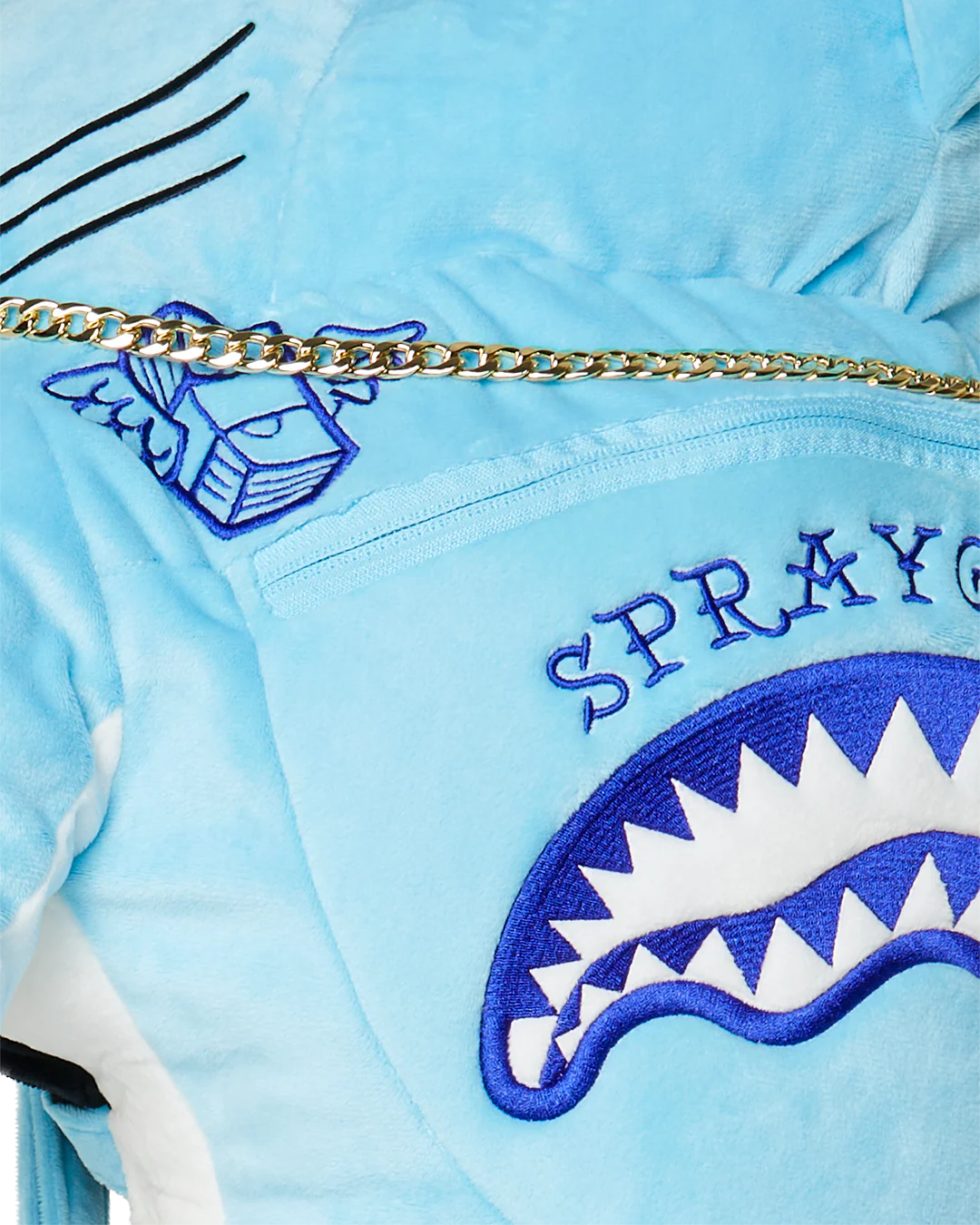STUFFED SAVAGE HOODY BACKPACK SHARK - Image 12