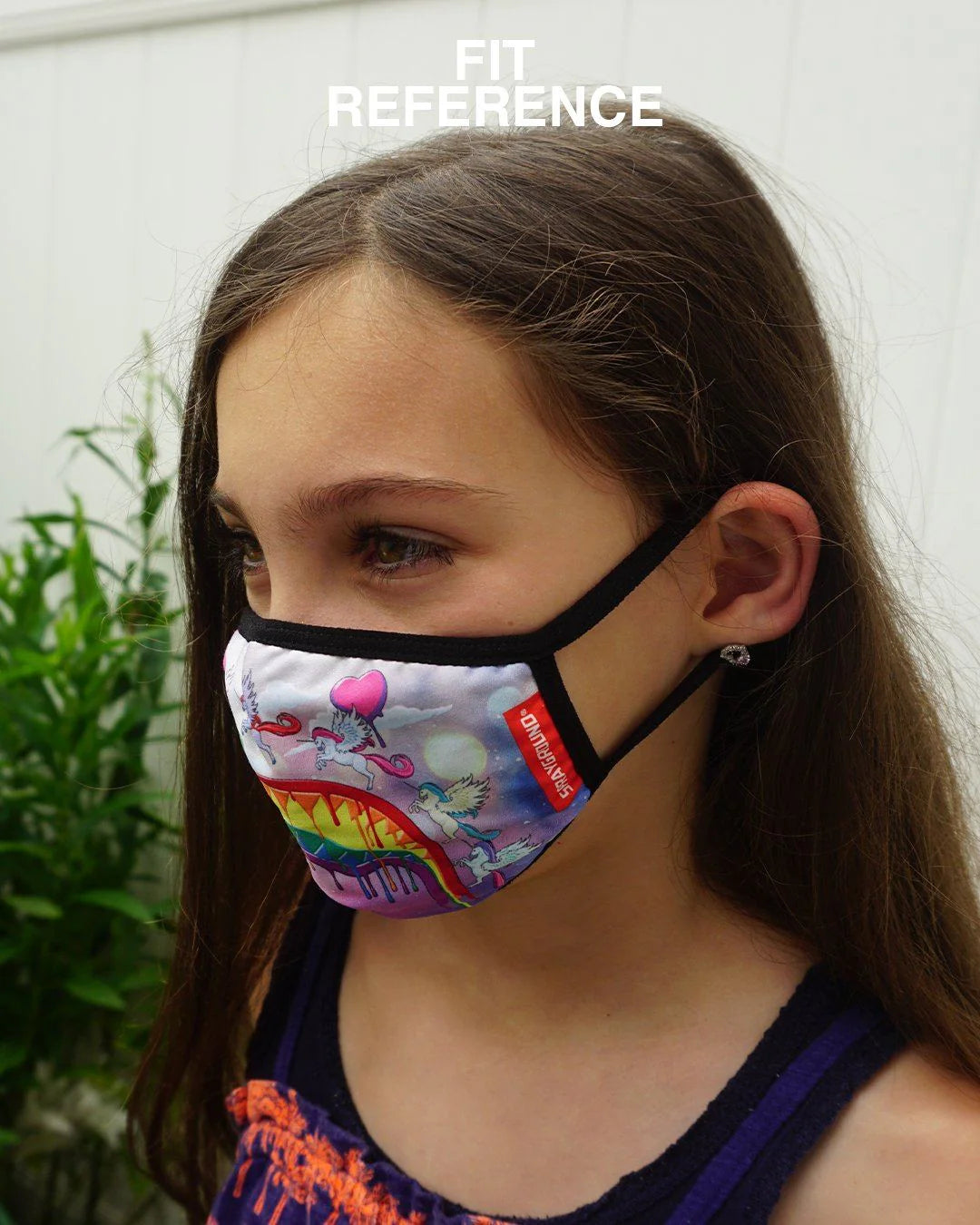 KIDS FORM FITTING MASK: MELT THE RAINBOW - Image 5