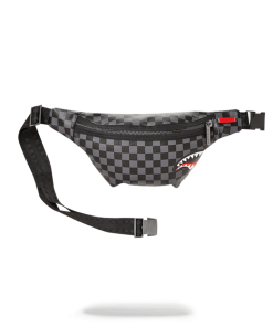 SHARKS IN PARIS (BLACK CHECKERED EDITION) CROSSBODY