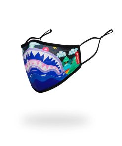 Alternative view of KIDS FORM FITTING MASK:  ASTRO BUBBLE