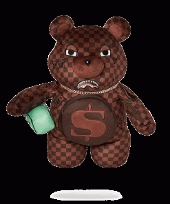 LENTICULAR EFFECTS MONEYBEAR TEDDYBEAR BACKPACK