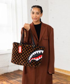 Alternative view of FURRR SHARKS IN PARIS TOTE