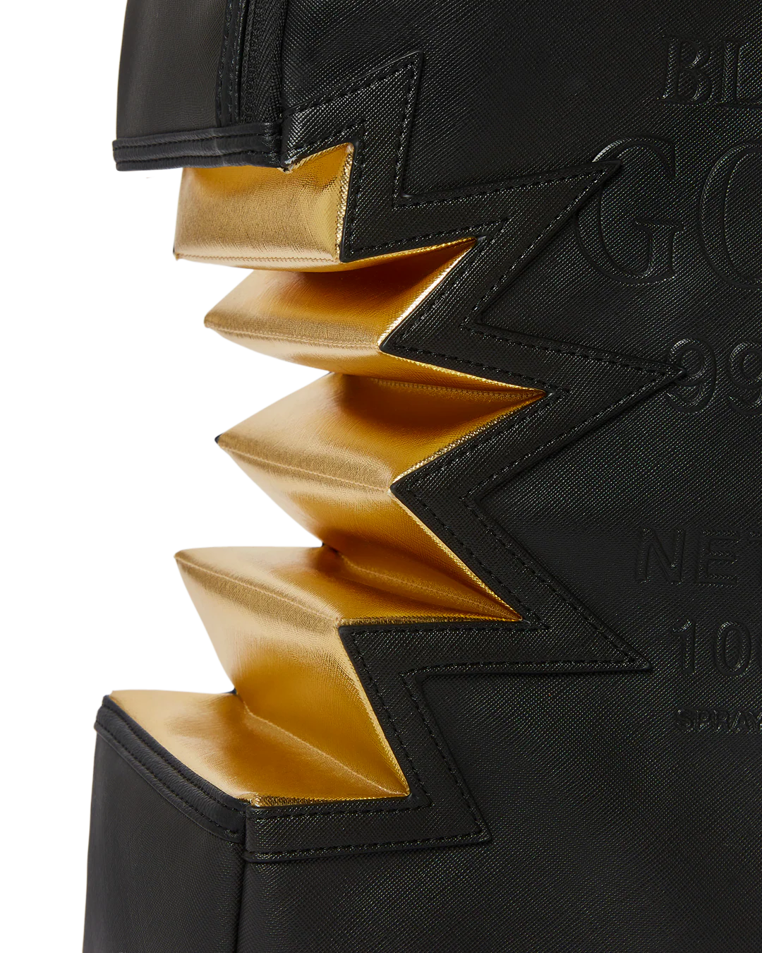 A.i.3 SHARK BITE BLACK GOLD BACKPACK (DLXV) - Image 16