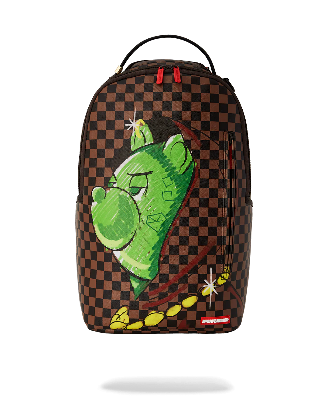 MONEY BEAR DEEP IN THOUGHT BACKPACK