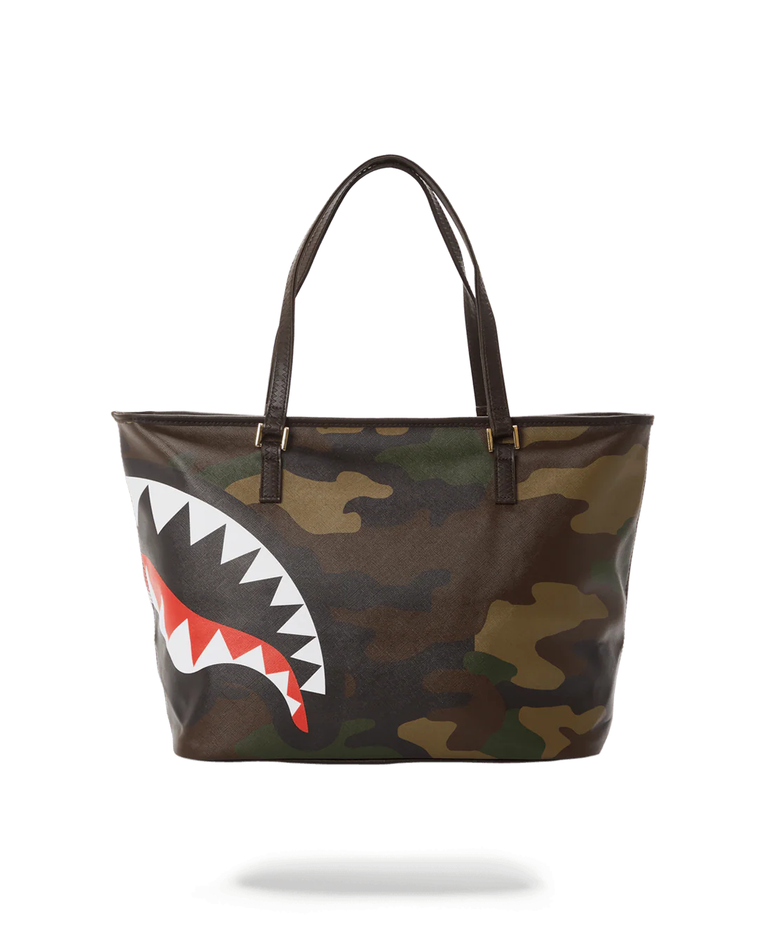 CHECKS IN CAMOFLAUGE TOTE - Image 2