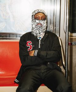 Alternative view of DOODLE SHARK SKI MASK