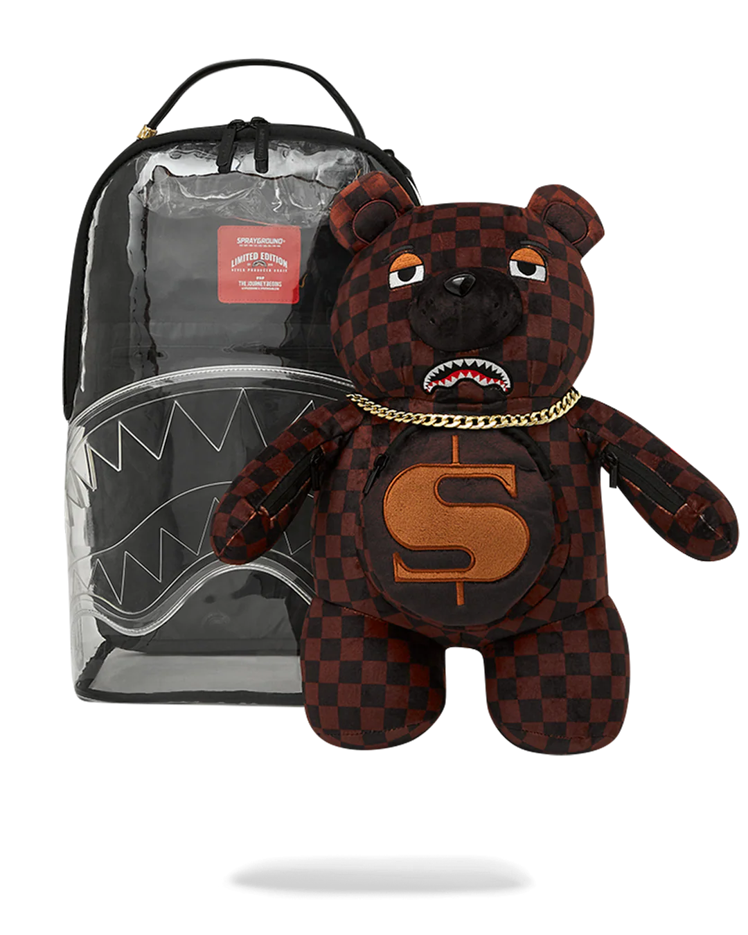 CLEAR BACKPACK - SHARKS IN PARIS BEAR - Image 15