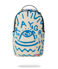 SHEREEN JENKINS CANVAS BACKPACK 1 of 18 CUT FROM LARGE CANVAS ART
