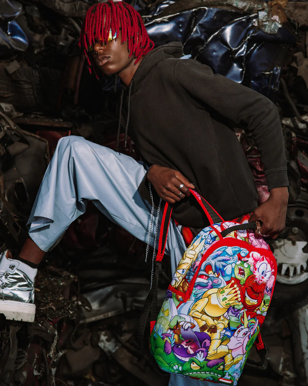 SMASHED SPRAYGROUNDERS BACKPACK - Image 4