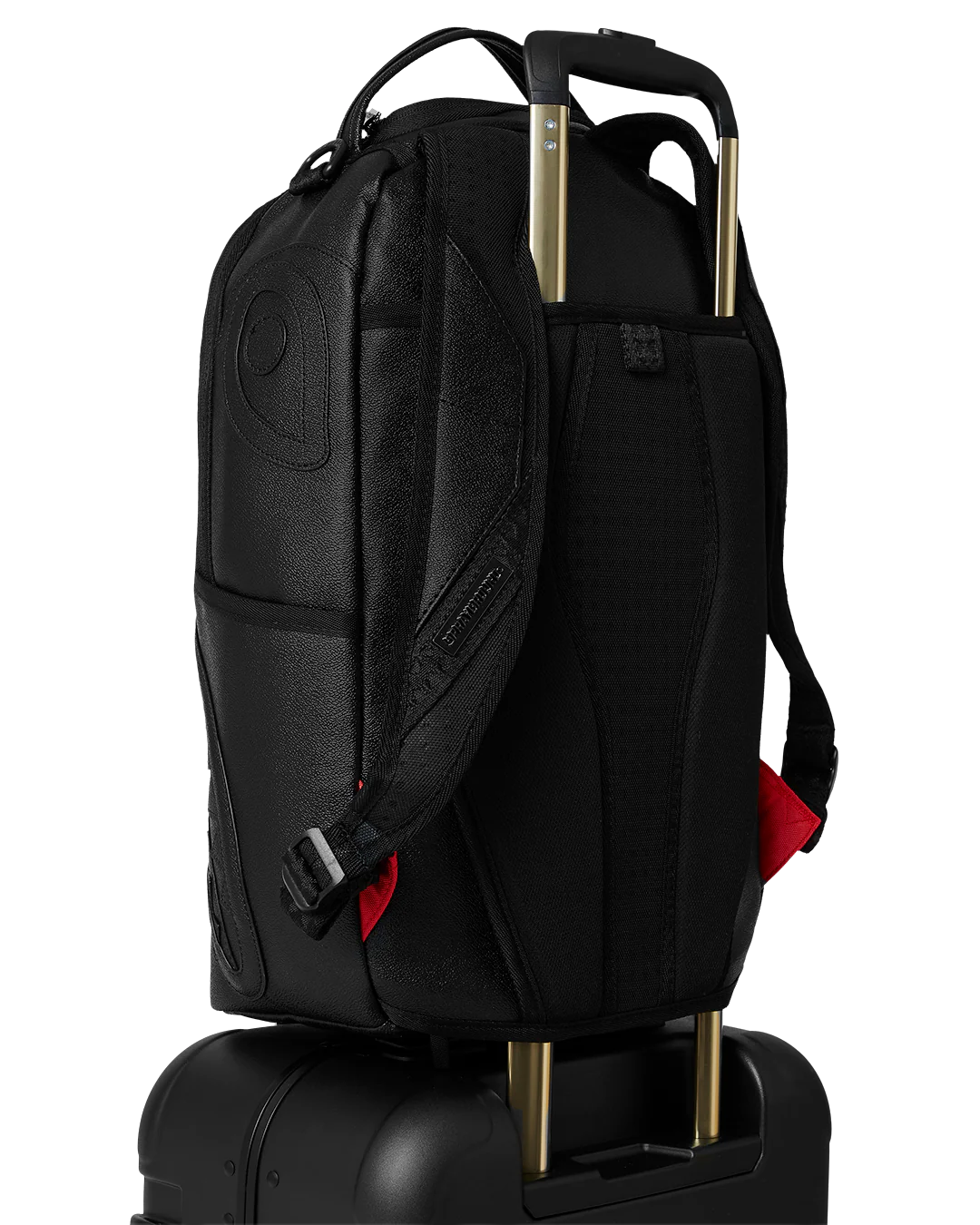 REALITY CHECK SHARKITECTURE CARRY-ON JETBLACK LUGGAGE (GOLD HARDWARE) - Image 6