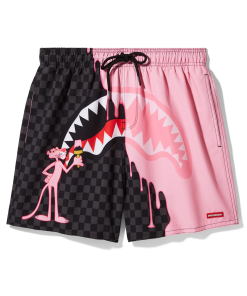 PINK PANTHER PINK PAINTER SWIM SHORTS