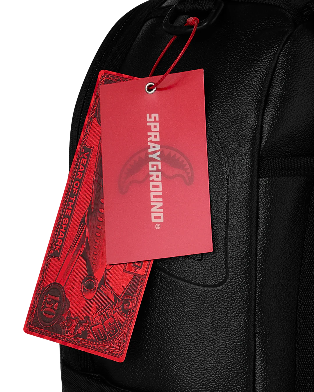 GOLD BRICK DRIP BLACK BACKPACK - Image 7
