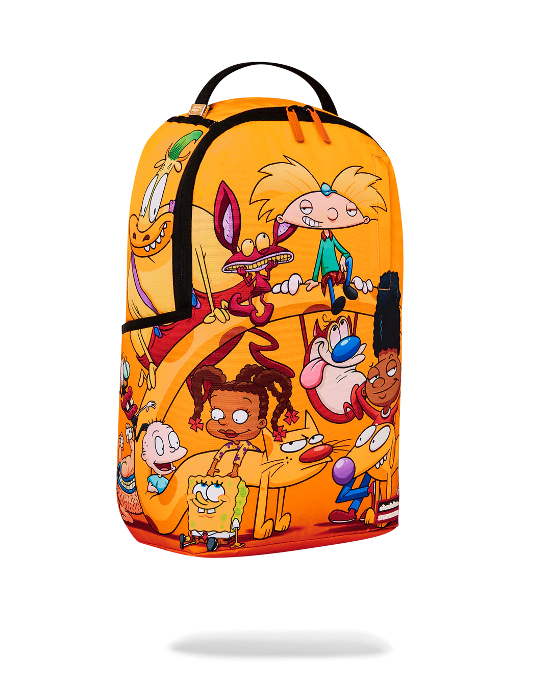 90s NICK CAT DOG SHARK MOUTH DLXSR BACKPACK - Image 10