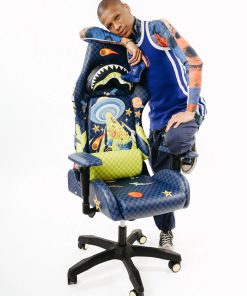 Alternative view of SPACE WARPED GAMING CHAIR