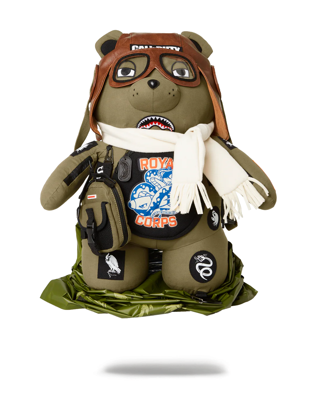 CALL OF DUTY AVIATOR FEARLESS MONEYBEAR TEDDYBEAR BACKPACK - Image 23