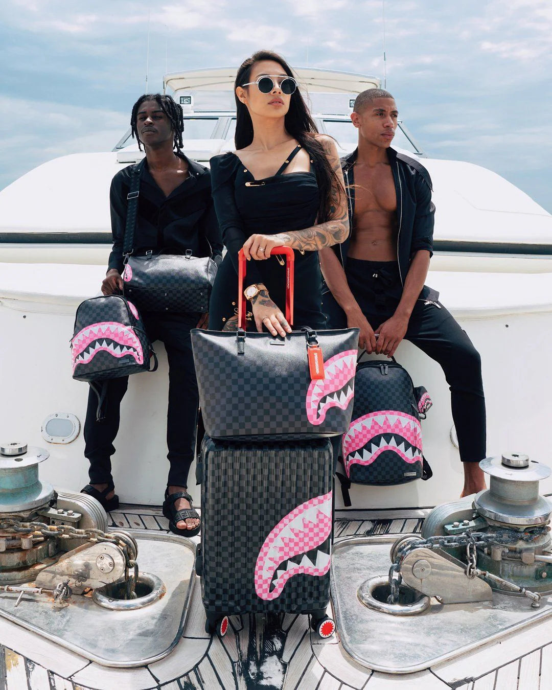 SHARKS IN CANDY CARRY-ON LUGGAGE - Image 2