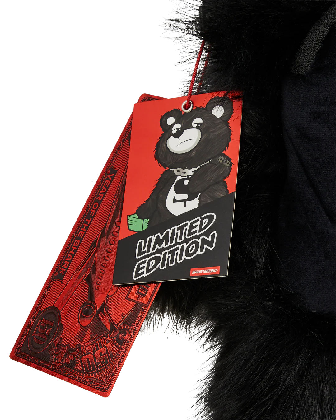 FURZILLA SHARK (NIGHT) BEAR CUB CROSSBODY - Image 7