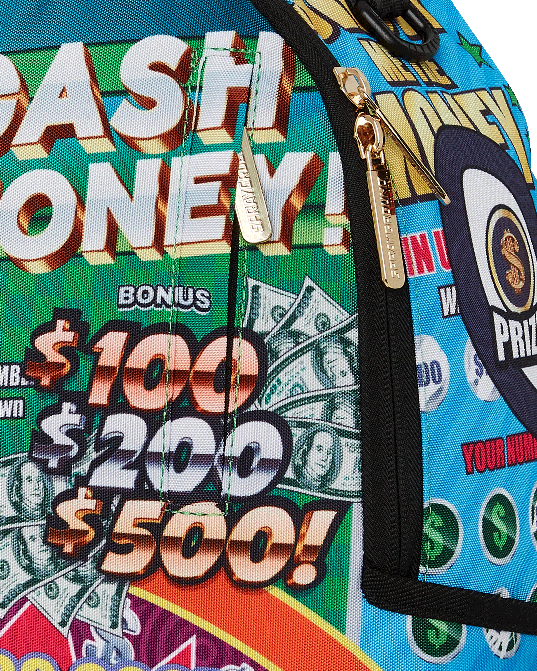 BIG MONEY BIG MONEY BACKPACK (COMES WITH SCRATCH OFF PLAYING CARD) - Image 11