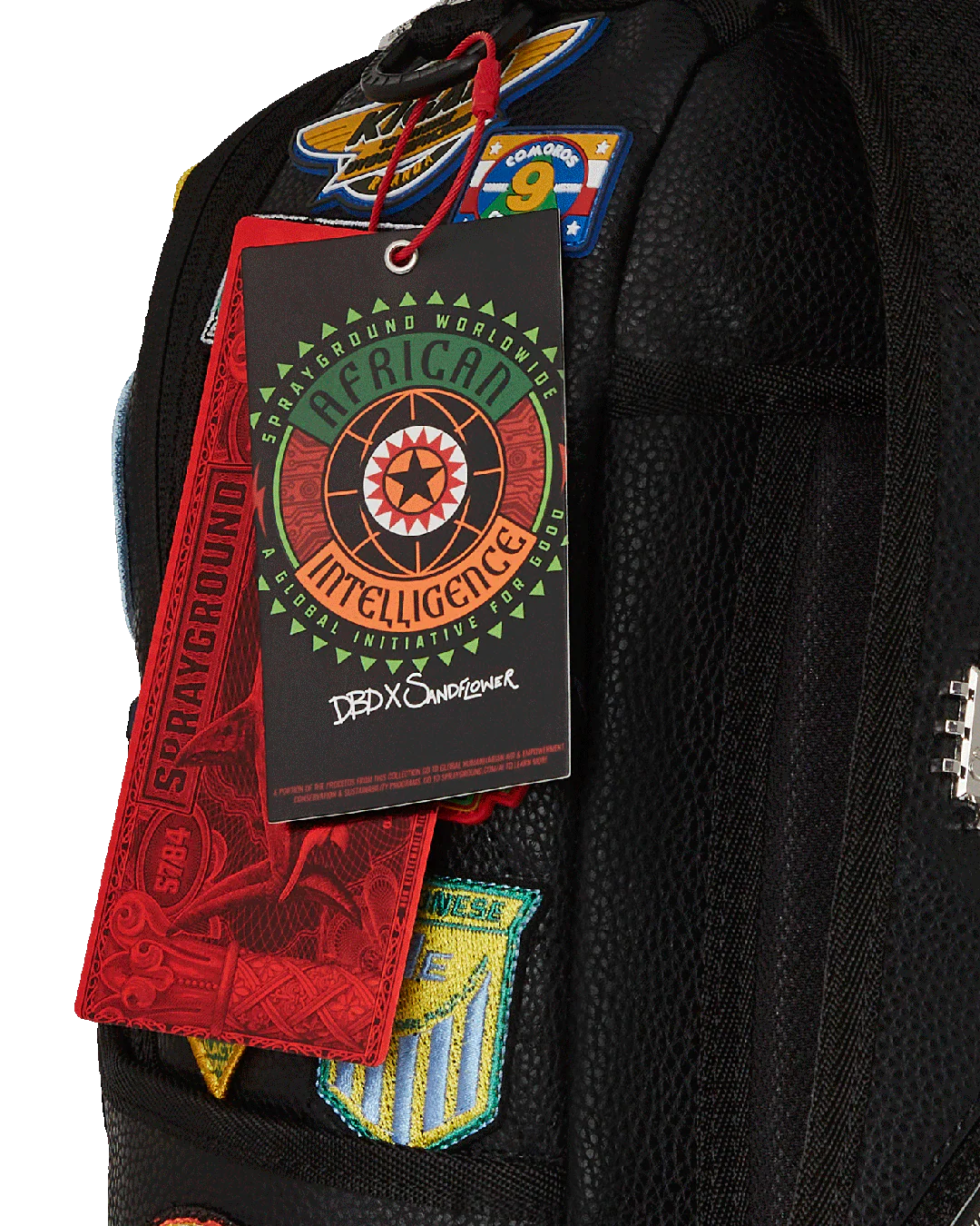A.I. THE 54 (PATCHES OF AFRICA) CARGO BACKPACK - Image 13