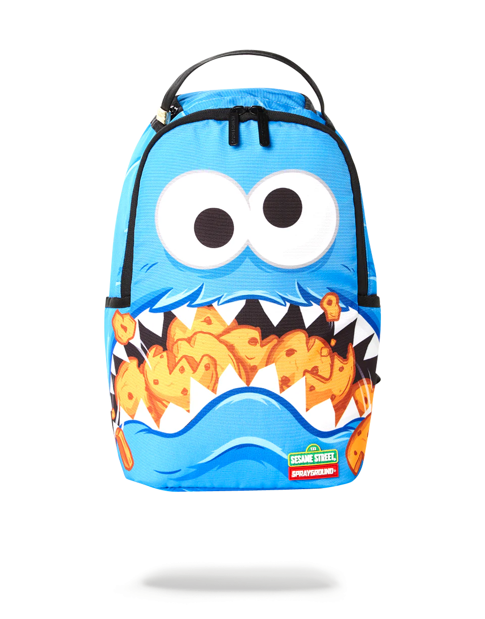 MINI COOKIE MONSTER SHARK BACKPACK