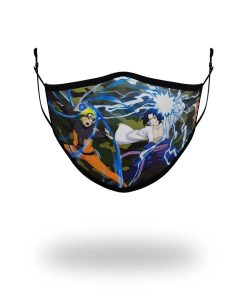 ADULT NARUTO VS SASUKE FORM FITTING FACE-COVERING