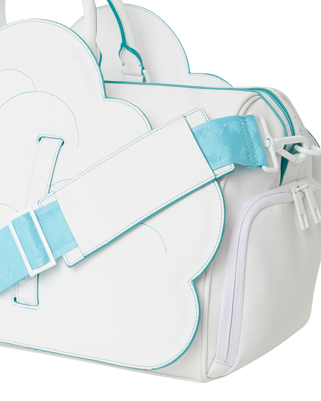 CLOUDY WITH A CHANCE OF SHARK DUFFLE - Image 11