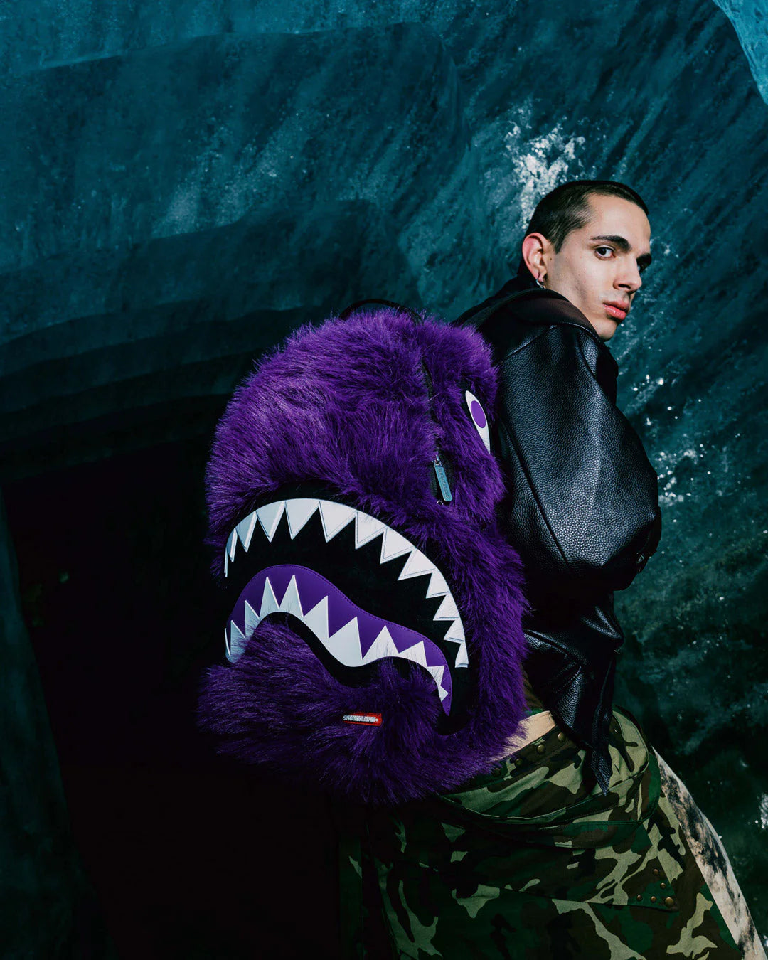 FURZILLA SHARK (PURP) BACKPACK - Image 2